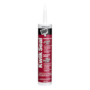 Dap Kwik Seal Kitchen & Bath Adhesive Caulk - White (300mL)