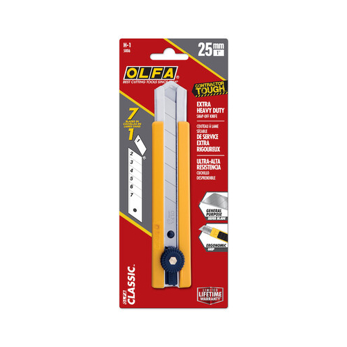 (OLFA) Knife - H1 w/Rubber grip