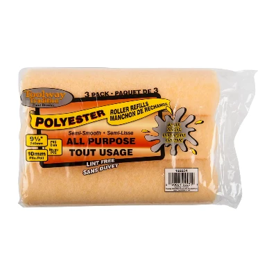 Paint Roller Refill - 10mm (3 Pack)