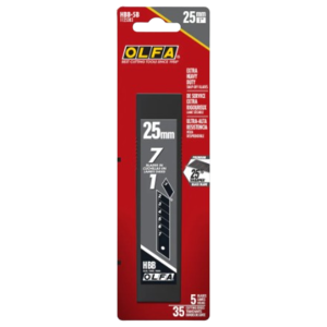 (OLFA) Replacement Blades 25mm - Heavy Duty (5 pck)